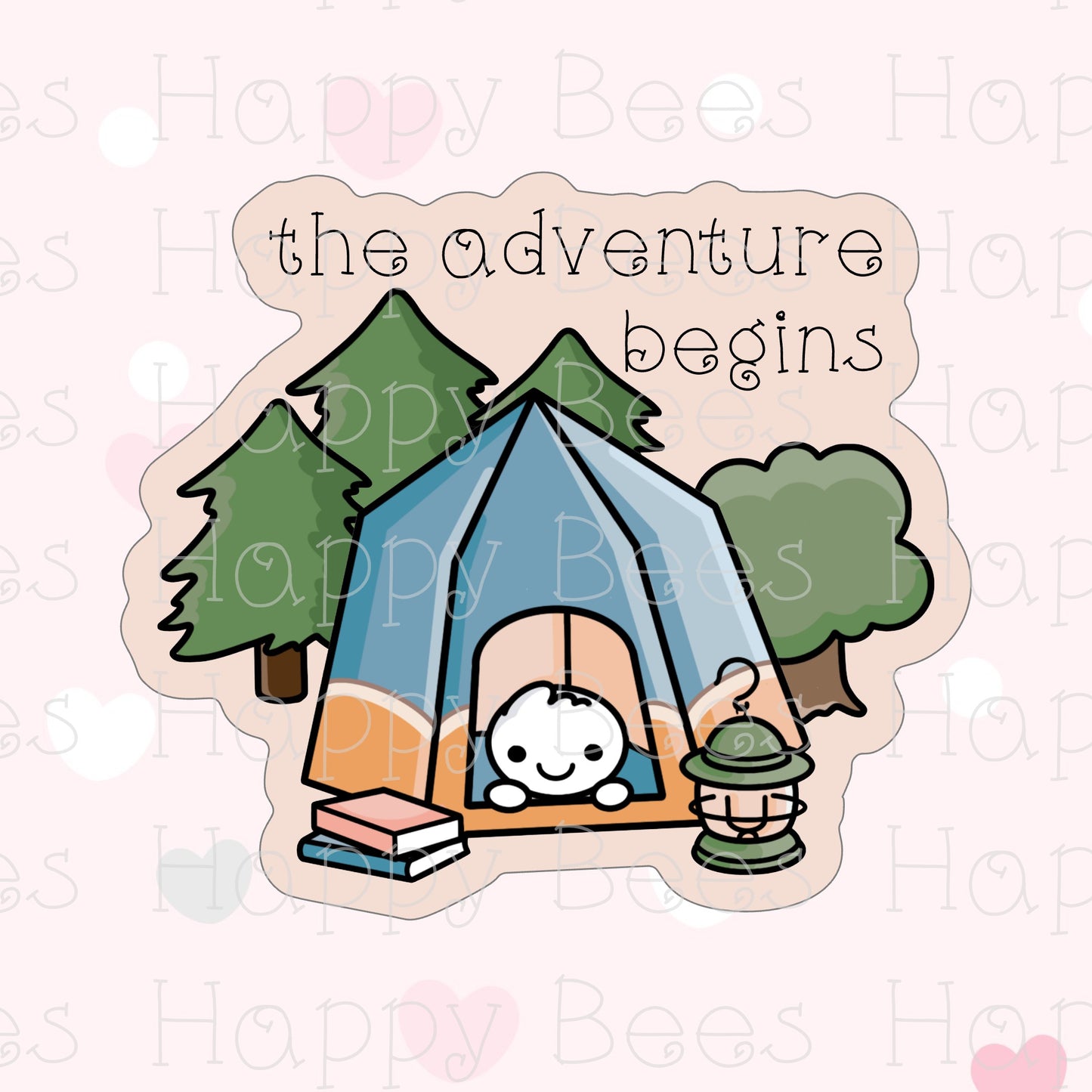 Forest Adventure Die Cut - Cute Doodles Bullet Journal Planner Stickers DC10017