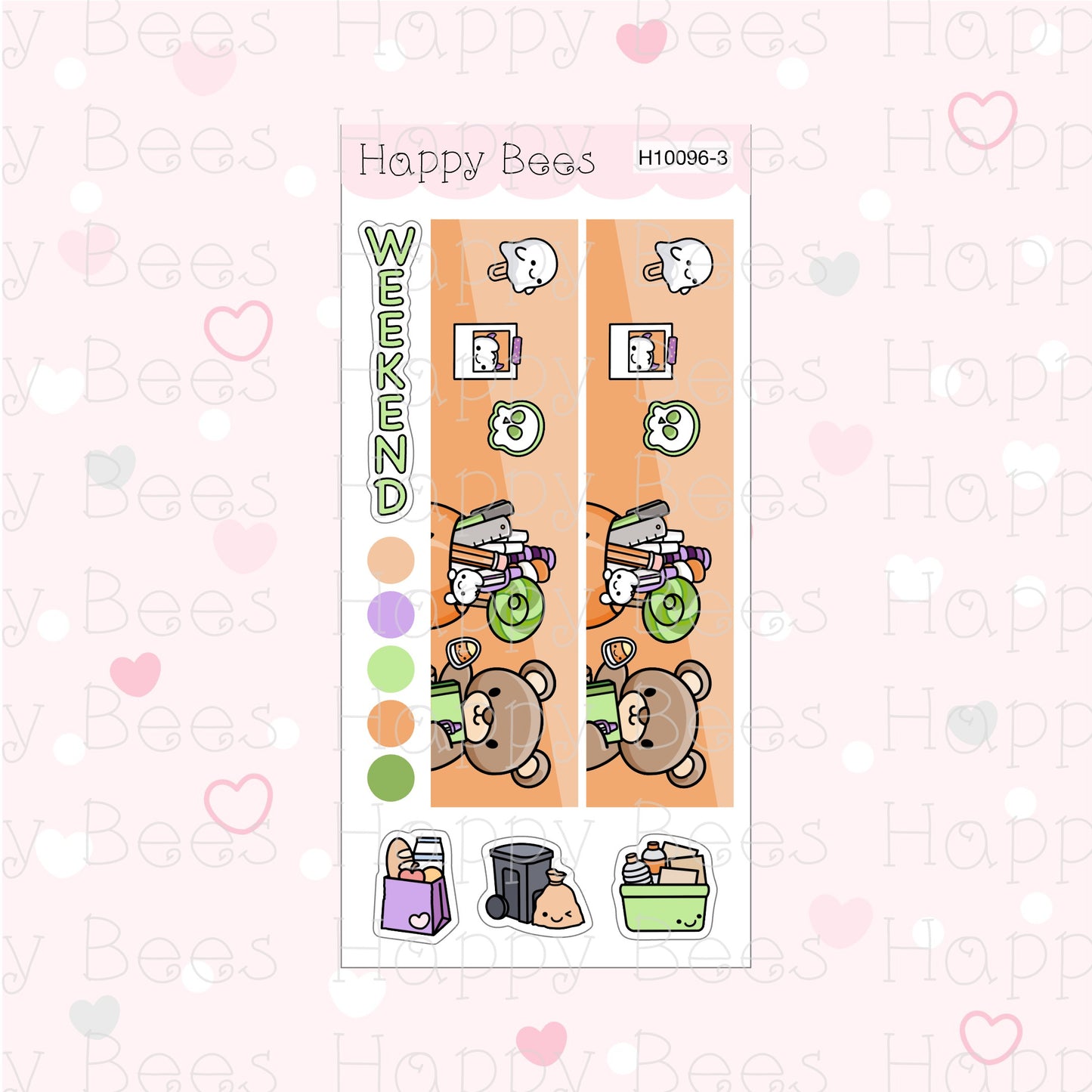 Witchy Planning - Hobonichi Weeks Weekly Planner Sticker Kit H10096