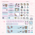 January to June - Hobonichi Cousin Monthly Planner Sticker Kit Vol. 2 CM10038-43