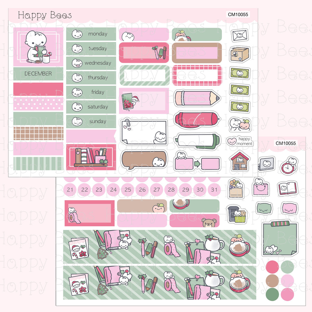 Hobonichi Cousin Monthly Planner Sticker Kit Vol. 3 CM10044-55