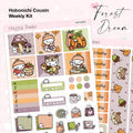 Forest Dream - Hobonichi Cousin Weekly Planner Sticker Kit CW10023
