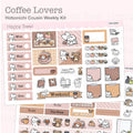 Coffee Lovers - Hobonichi Cousin Weekly Planner Sticker Kit CW10039