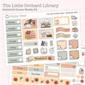 The Little Orchard Library - Hobonichi Cousin Weekly Planner Sticker Kit CWSep26