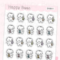 Bubble Tea Doodles - Cute Summer Drinks Planner Stickers D10511