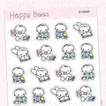 Book Nerd Doodles - Cute Reading Planner Stickers D10550