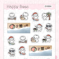 Christmas in July Deco Sheet - Cute Doodles Summer Planner Stickers D10554