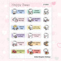 Supplemental Holidays - UK US Australia Canada Cute Functional Planner Stickers D10650
