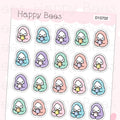 Stay Cozy Doodles - Cute Fall Winter Planner Stickers D10702
