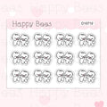 Arguing Doodles - Cute Frustrated Angry Mood Planner Stickers D10712