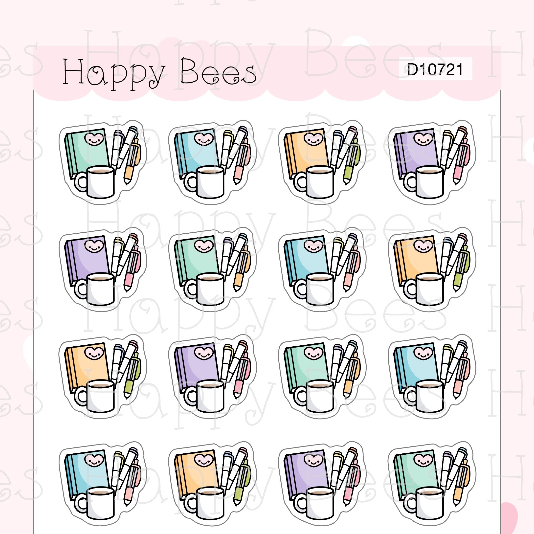 Next Session Sticker Planning Session Doodles - Cute Planning Journal Planner Stickers D107 ...
