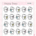 Shocking News Doodles - Cute Positive Mood Self Care Planner Stickers D10765