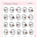 Sweet Treats Doodles - Cute Deco Food Planner Stickers D10770