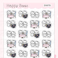Date Night Doodles - Cute Deco Dating Planner Stickers D10773