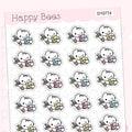 Craft Time Doodles - Cute Journaling Planning Planner Stickers D10774