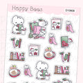 Festive Planning Deco Sheet - Cute Doodles Journal Planner Stickers D10808