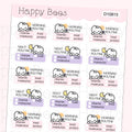Skincare Routine - Cute Self Care Doodles Planner Stickers D10815