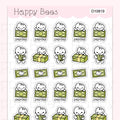 Payday Doodles - Cute Finance Income Doodles Planner Stickers D10819