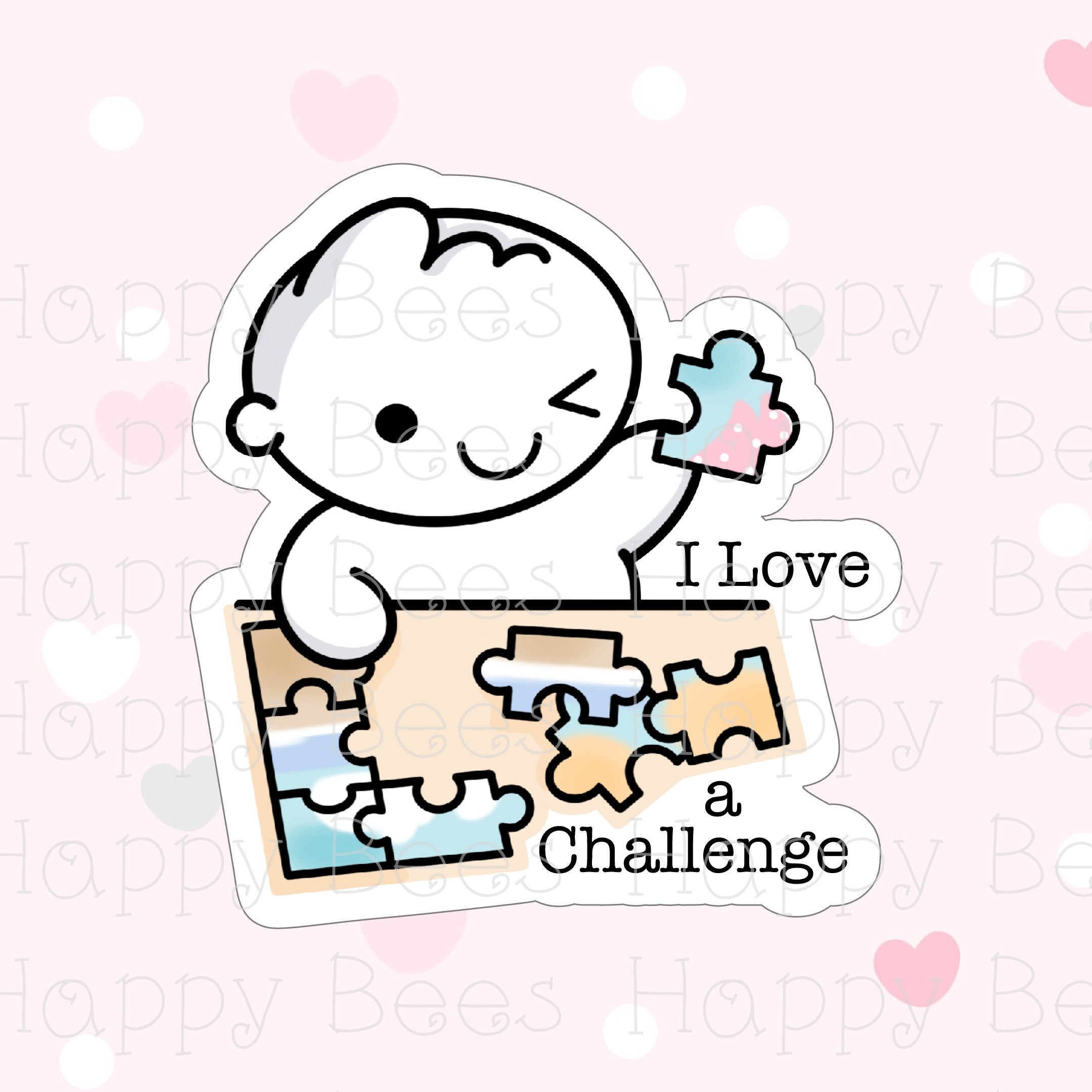 Daily Affirmation Die Cut Doodles - Cute Bullet Journal Planner Stickers DC10023