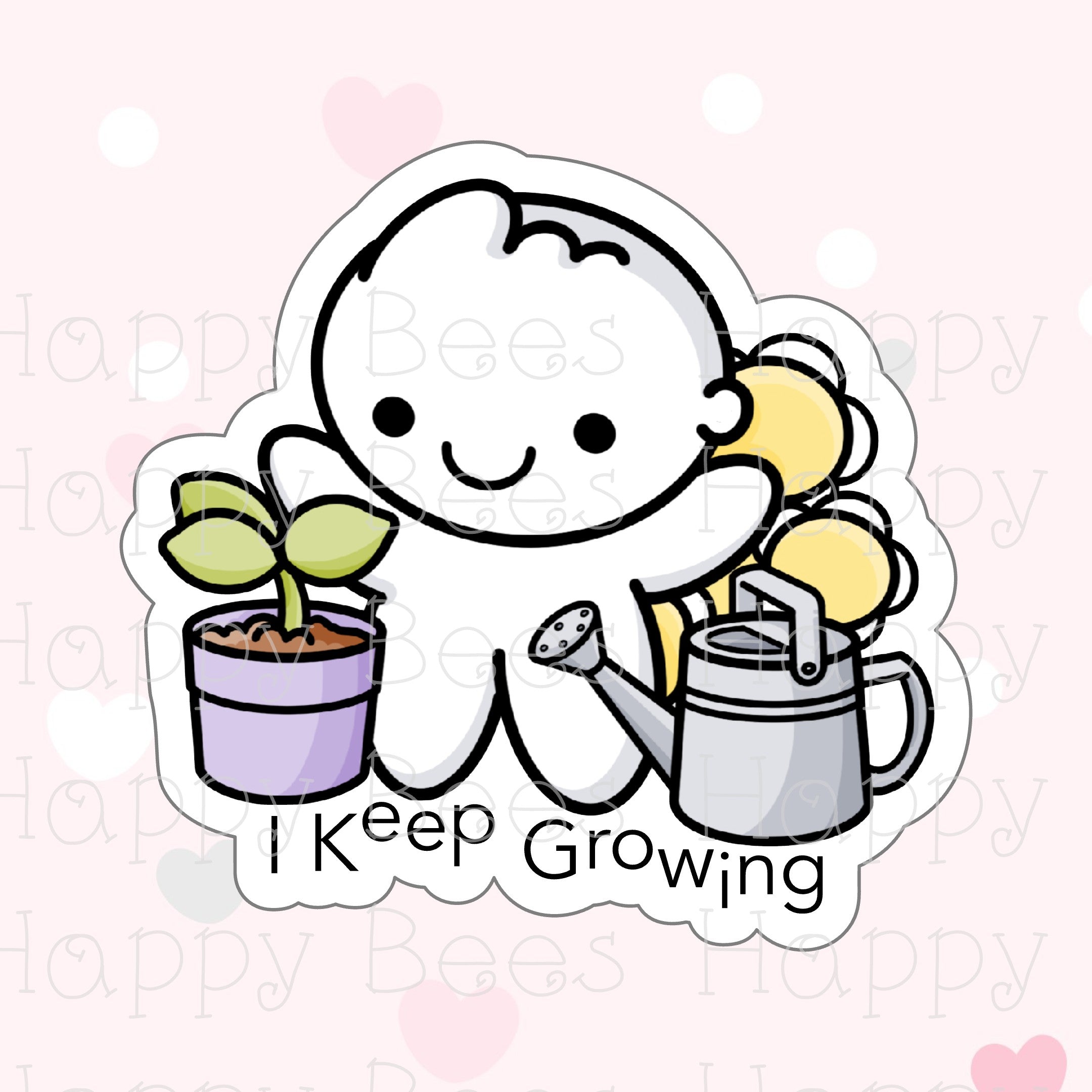 Daily Affirmation Die Cut Doodles - Cute Bullet Journal Planner Stickers DC10023