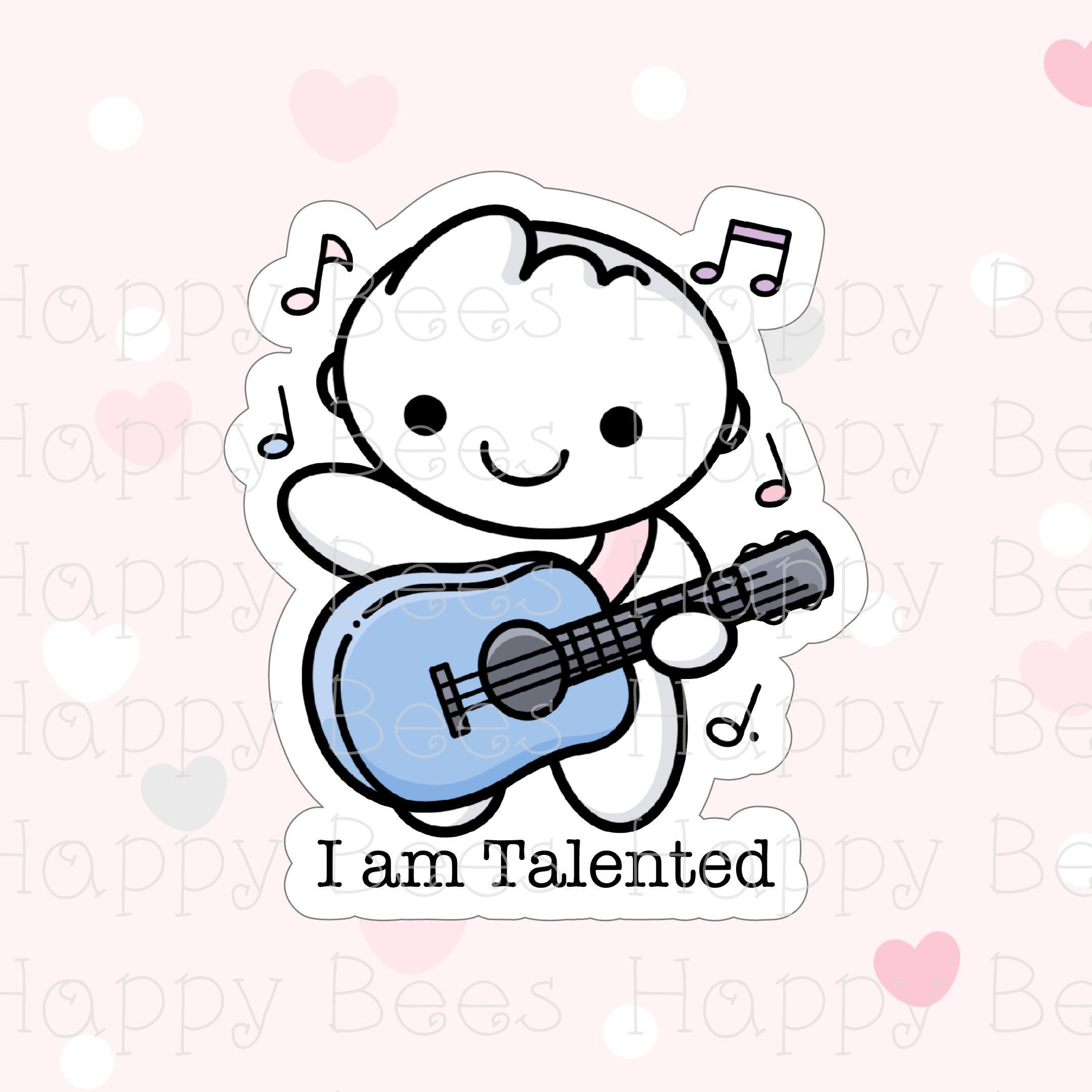 Daily Affirmation Die Cut Doodles - Cute Bullet Journal Planner Stickers DC10023