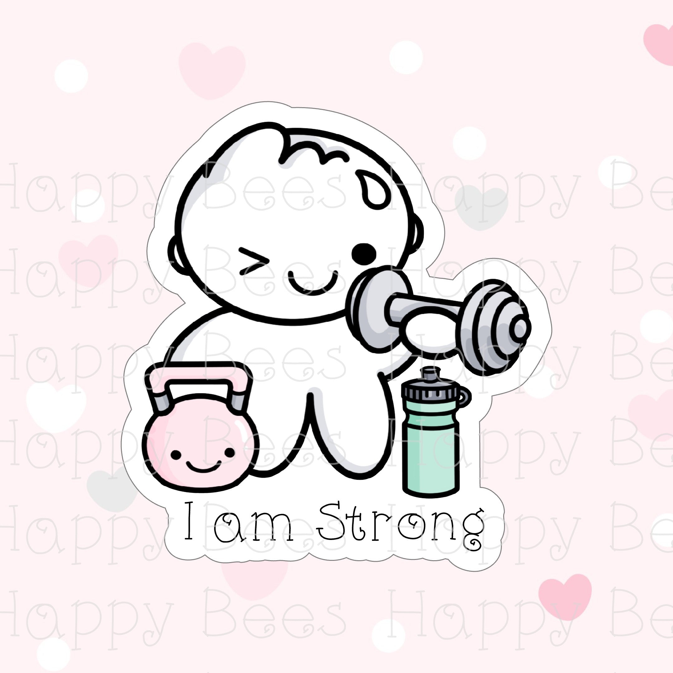 Daily Affirmation Die Cut Doodles - Cute Bullet Journal Planner Stickers DC10023