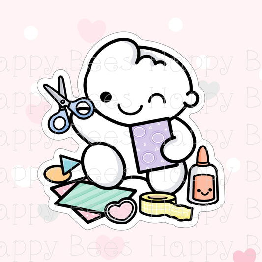 Craft Time Die Cut Doodles - Cute Bullet Journal Planner Stickers DC10061