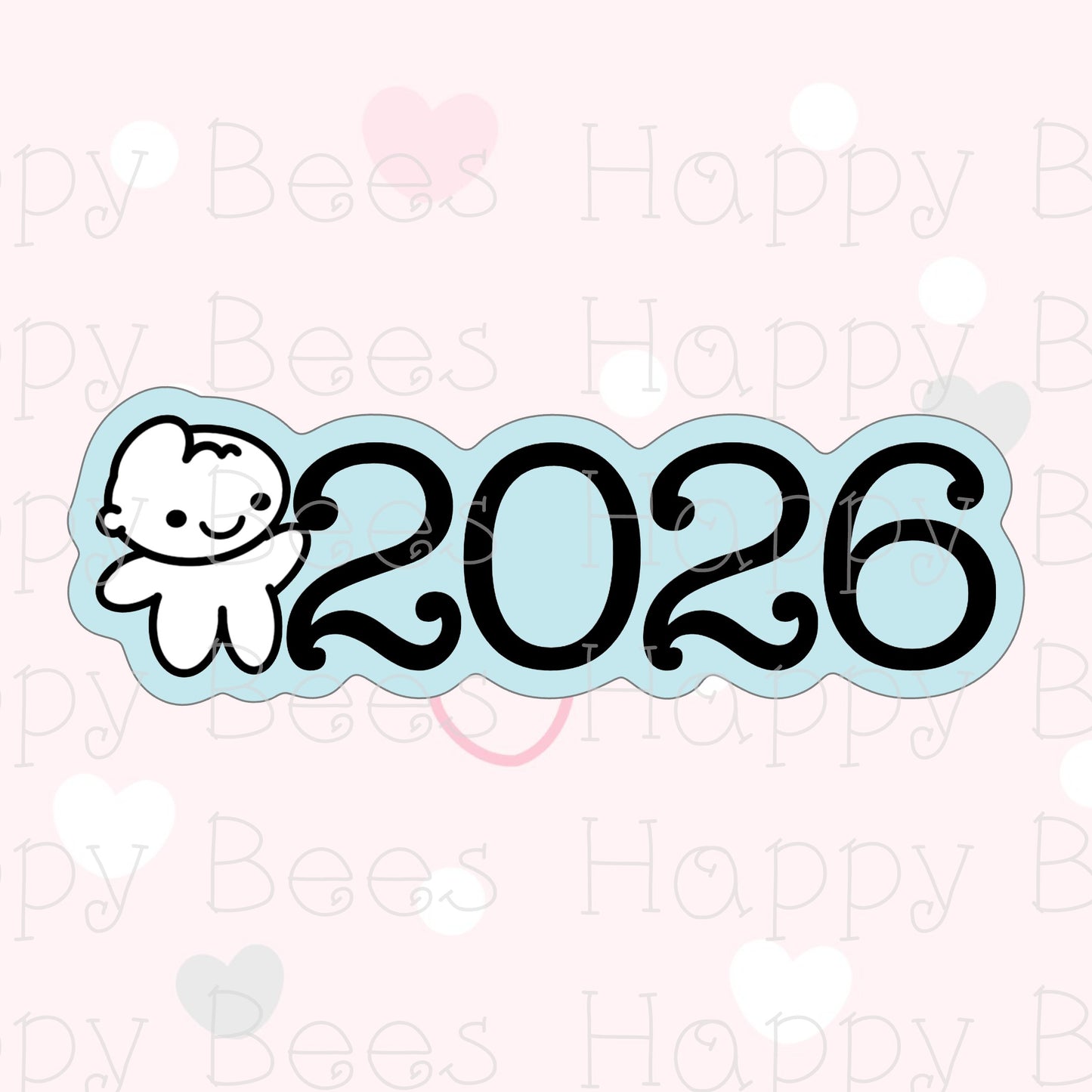 2026 Pastel Die Cut Doodles - Cute Bullet Journal Planner Stickers DC10068