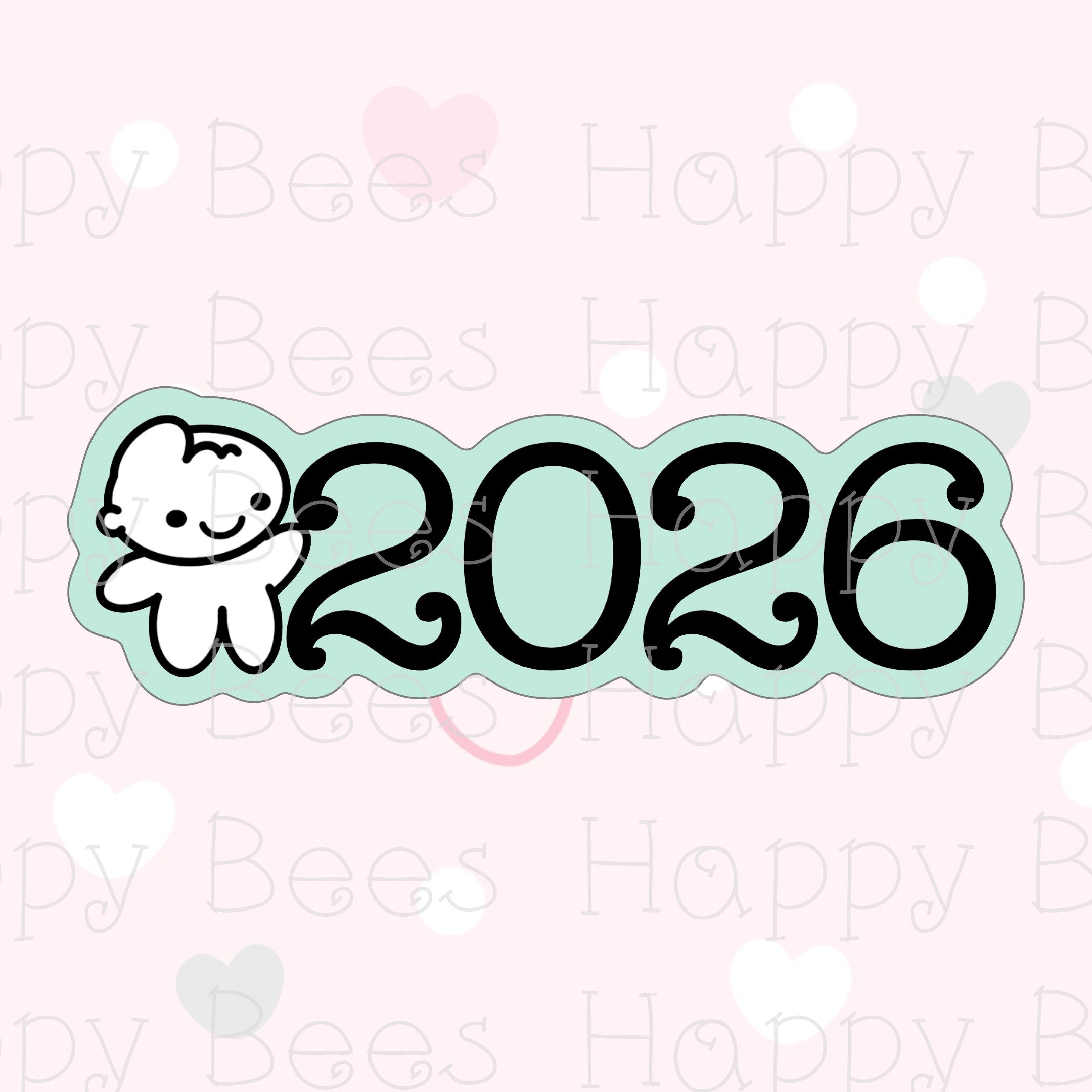 2026 Pastel Die Cut Doodles - Cute Bullet Journal Planner Stickers DC10068