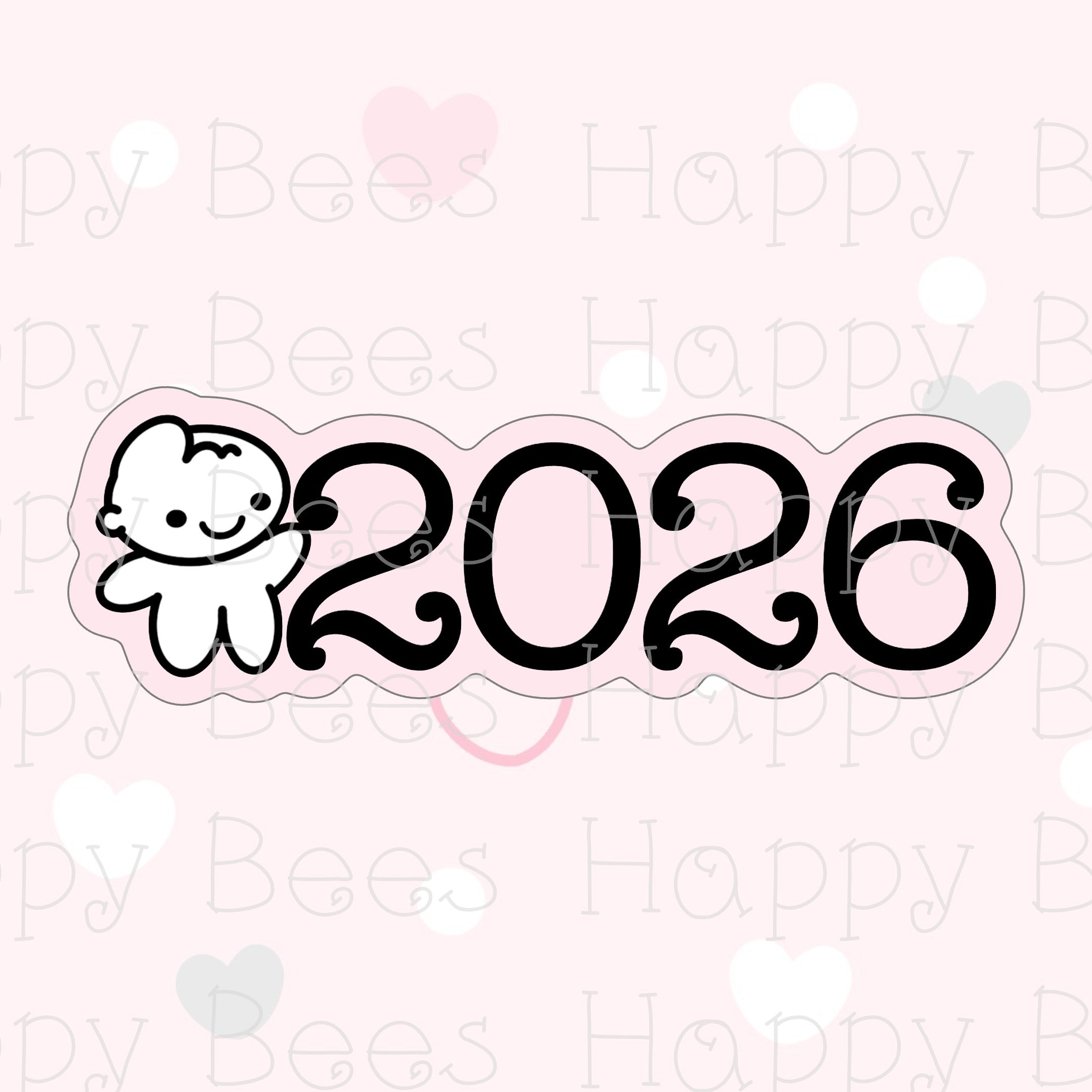 2026 Pastel Die Cut Doodles - Cute Bullet Journal Planner Stickers DC10068