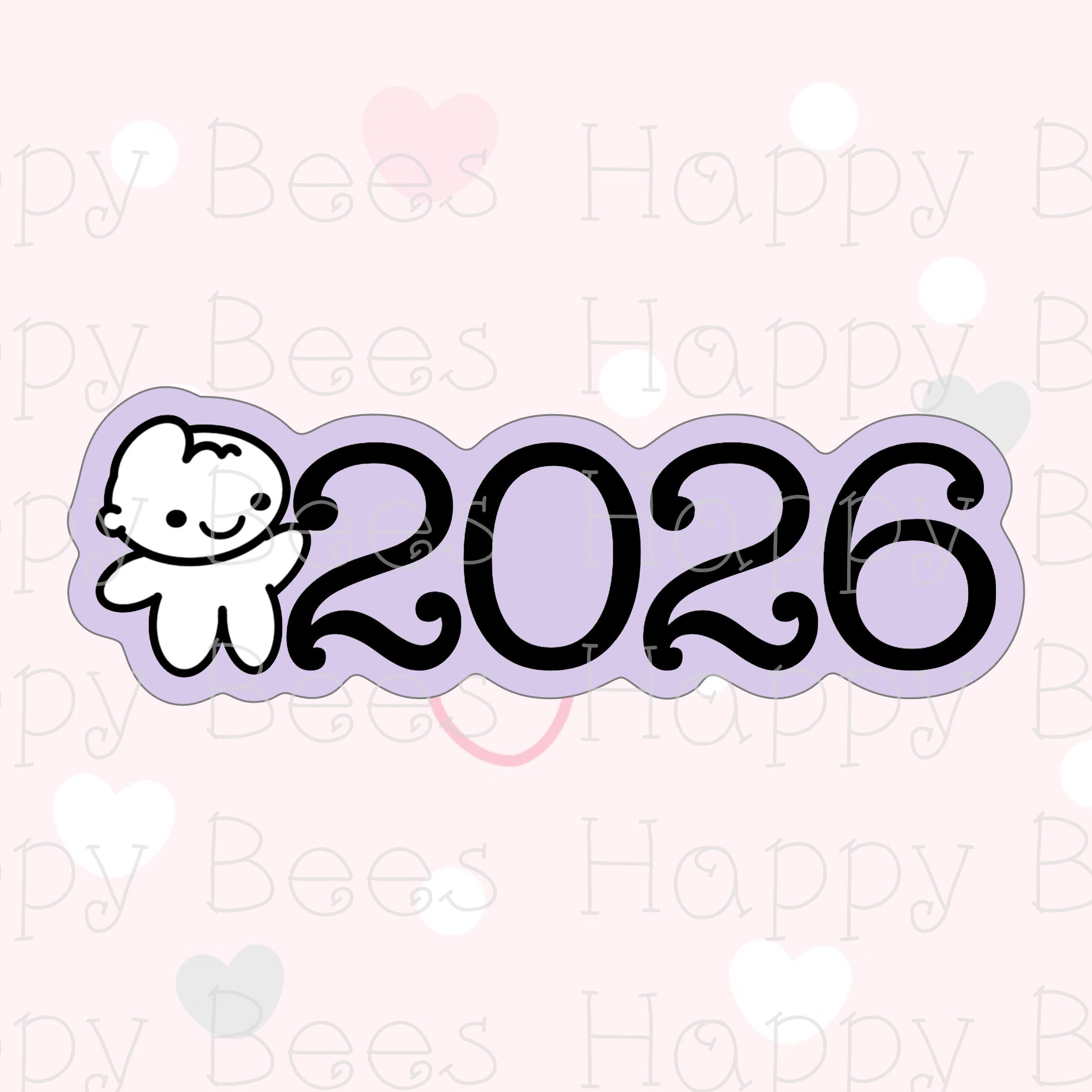 2026 Pastel Die Cut Doodles - Cute Bullet Journal Planner Stickers DC10068