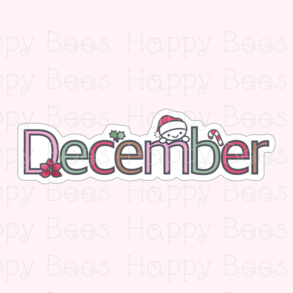 Months Die Cut Doodles Vol. 3 - Cute Bullet Journal Planner Stickers DC10073