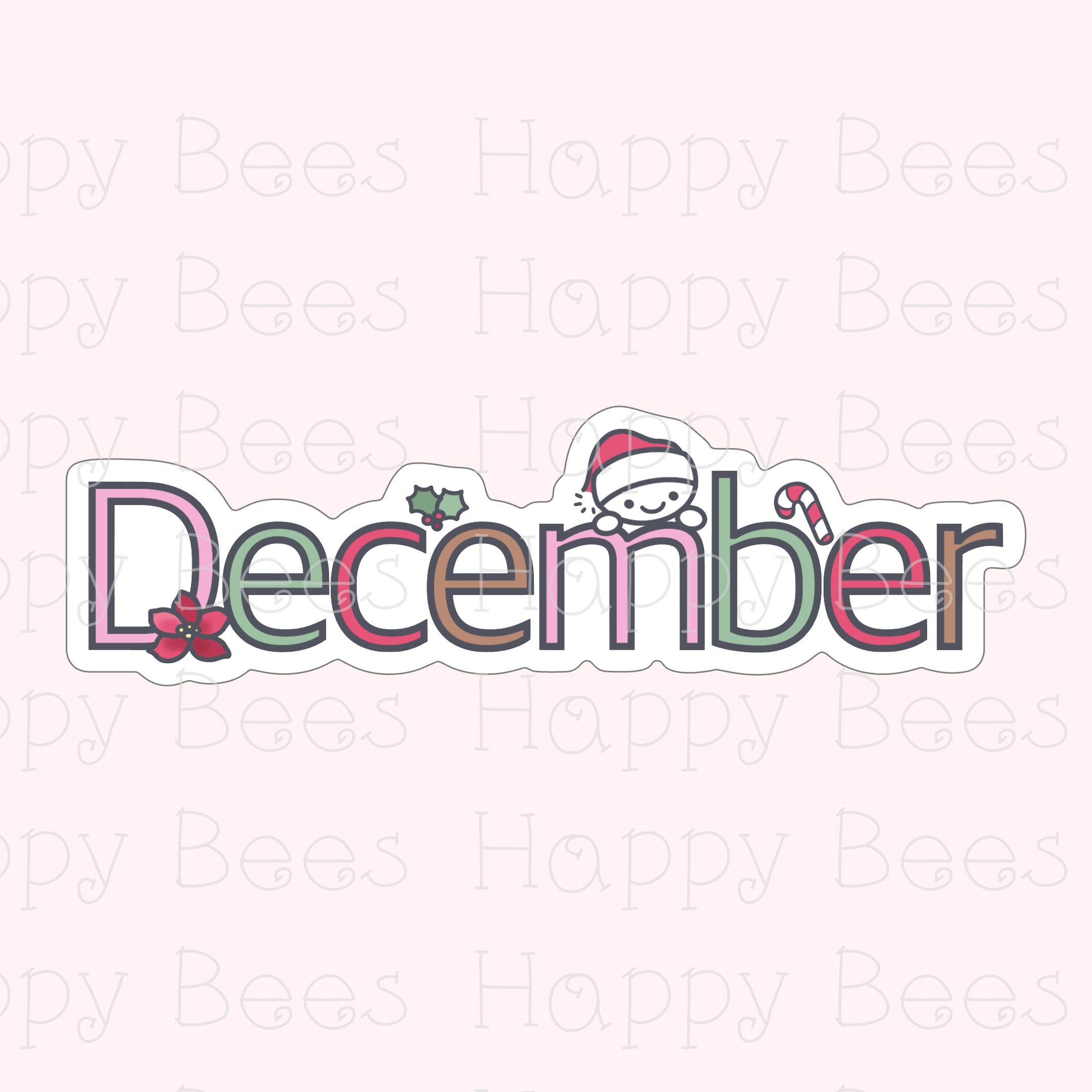 Months Die Cut Doodles Vol. 3 - Cute Bullet Journal Planner Stickers DC10073