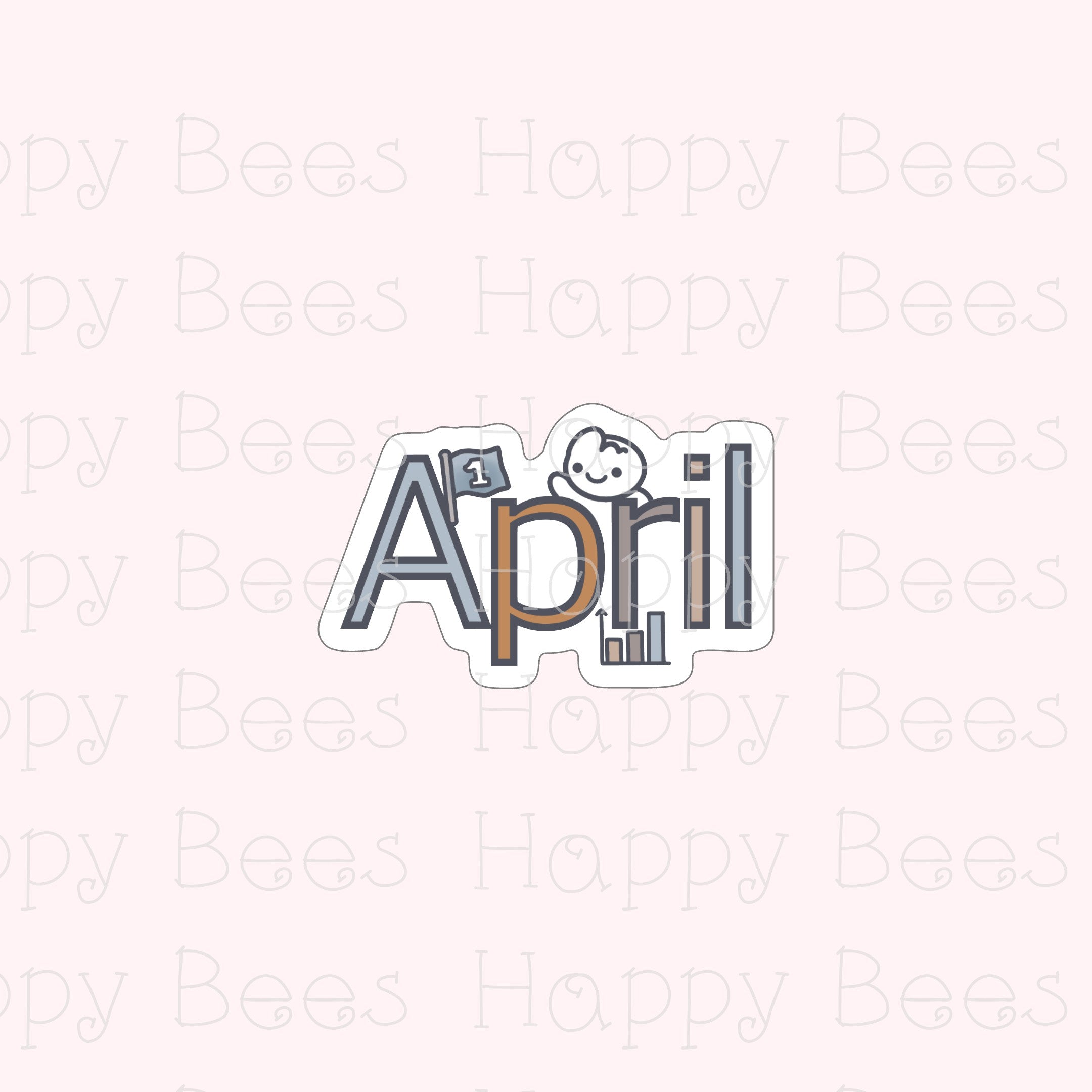 Months Die Cut Doodles Vol. 3 - Cute Bullet Journal Planner Stickers DC10073