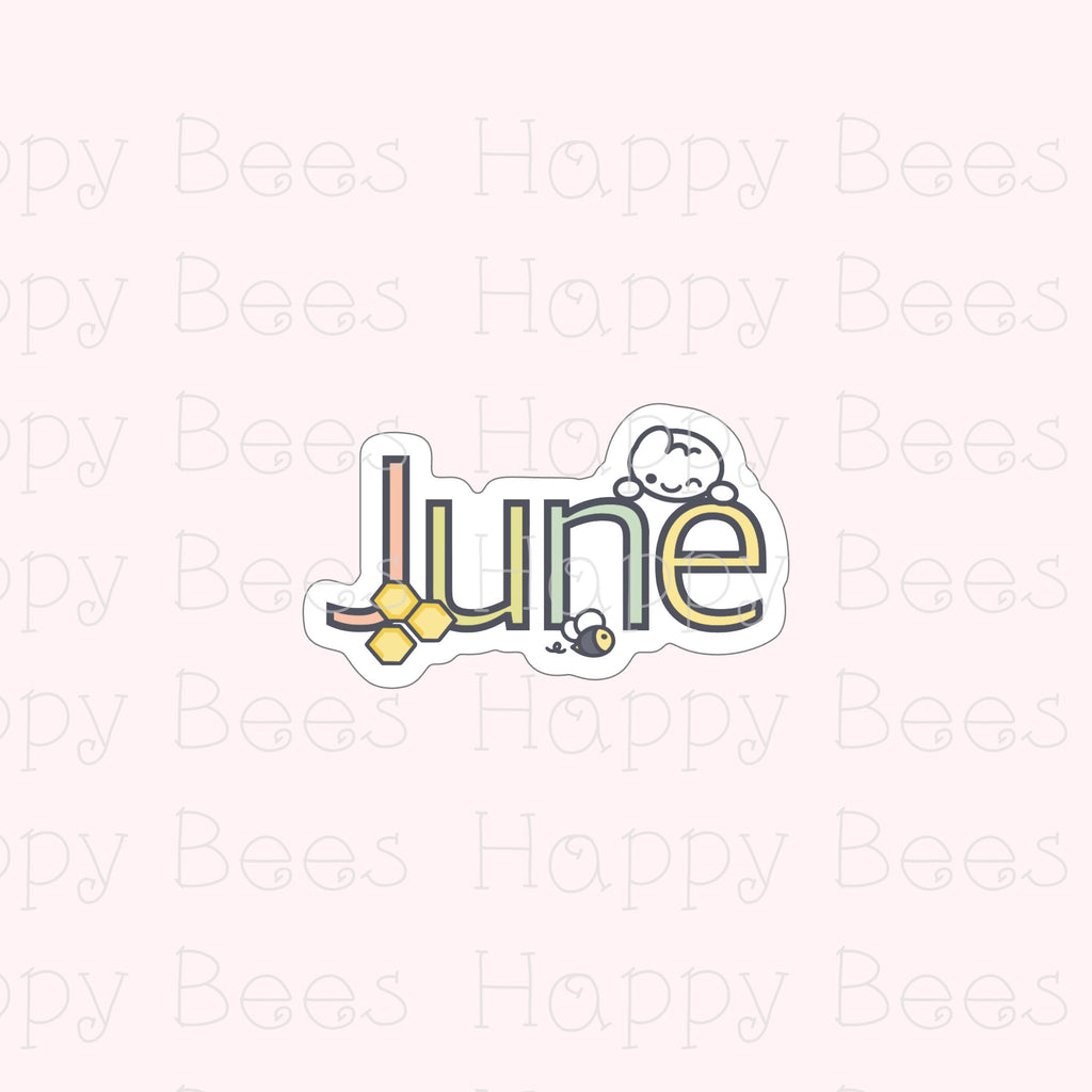 Months Die Cut Doodles Vol. 3 - Cute Bullet Journal Planner Stickers DC10073