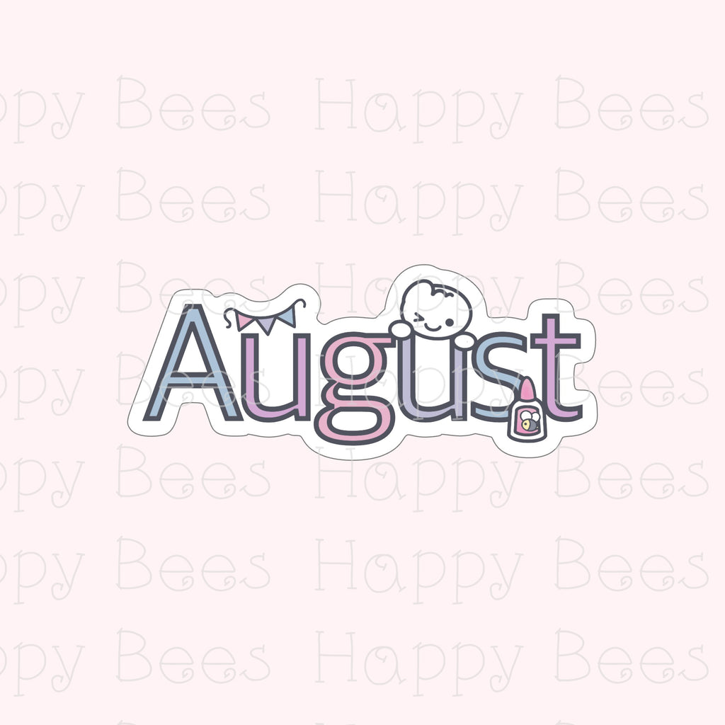 Months Die Cut Doodles Vol. 3 - Cute Bullet Journal Planner Stickers DC10073