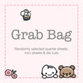Sticker Grab Bag - Assorted Mini Sheets, Quarter Sheets or Die Cuts