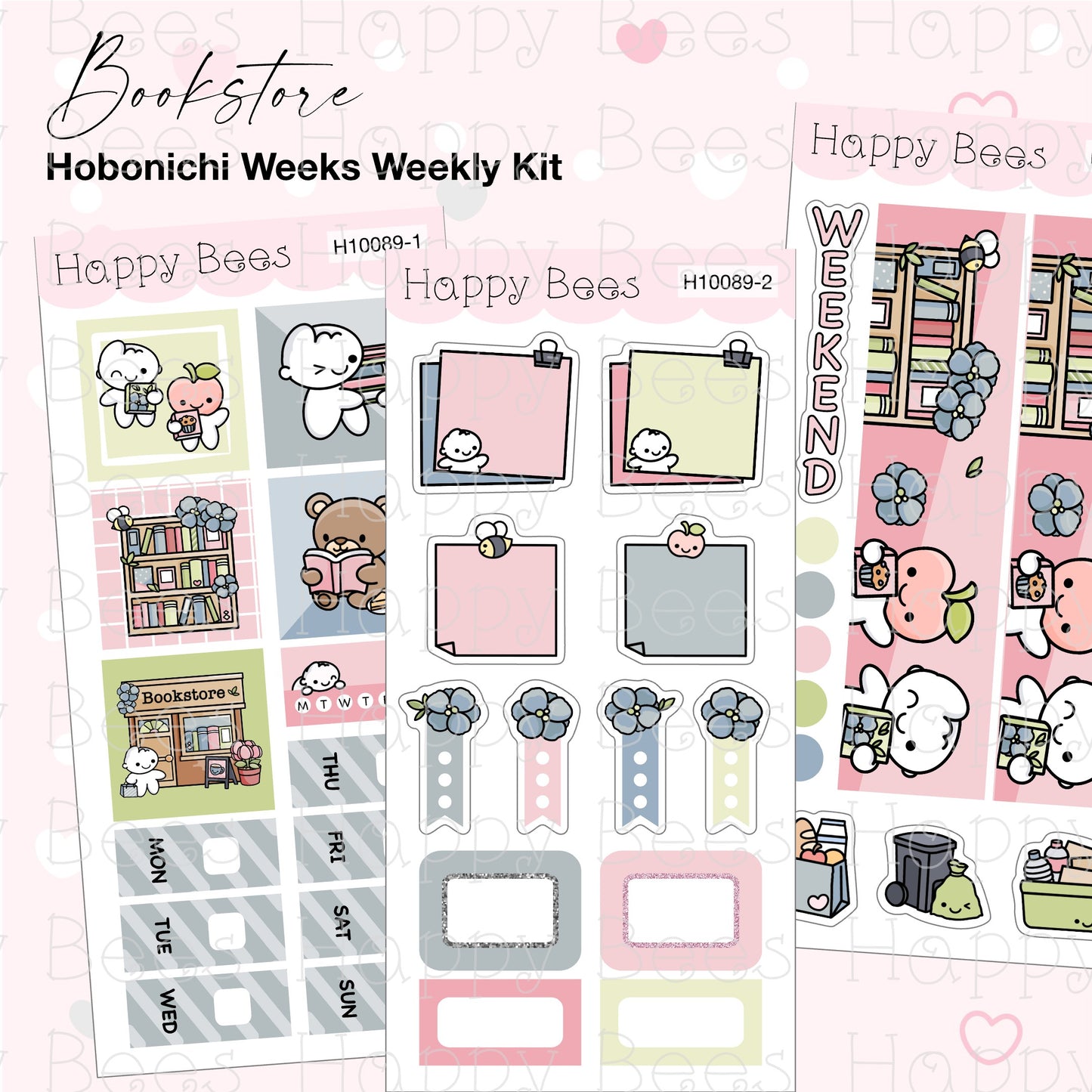 Bookstore - Hobonichi Weeks Weekly Planner Sticker Kit H10089