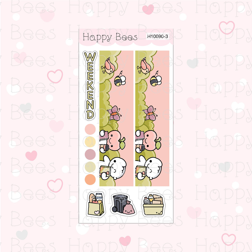 Spring Planning - Hobonichi Weeks Weekly Planner Sticker Kit H10090