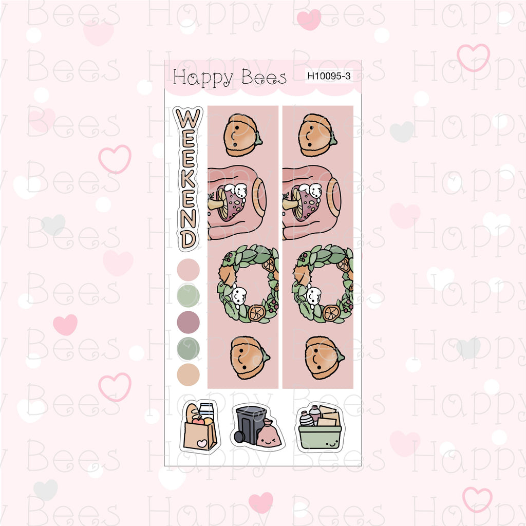 Autumn Crafts - Hobonichi Weeks Weekly Planner Sticker Kit H10095