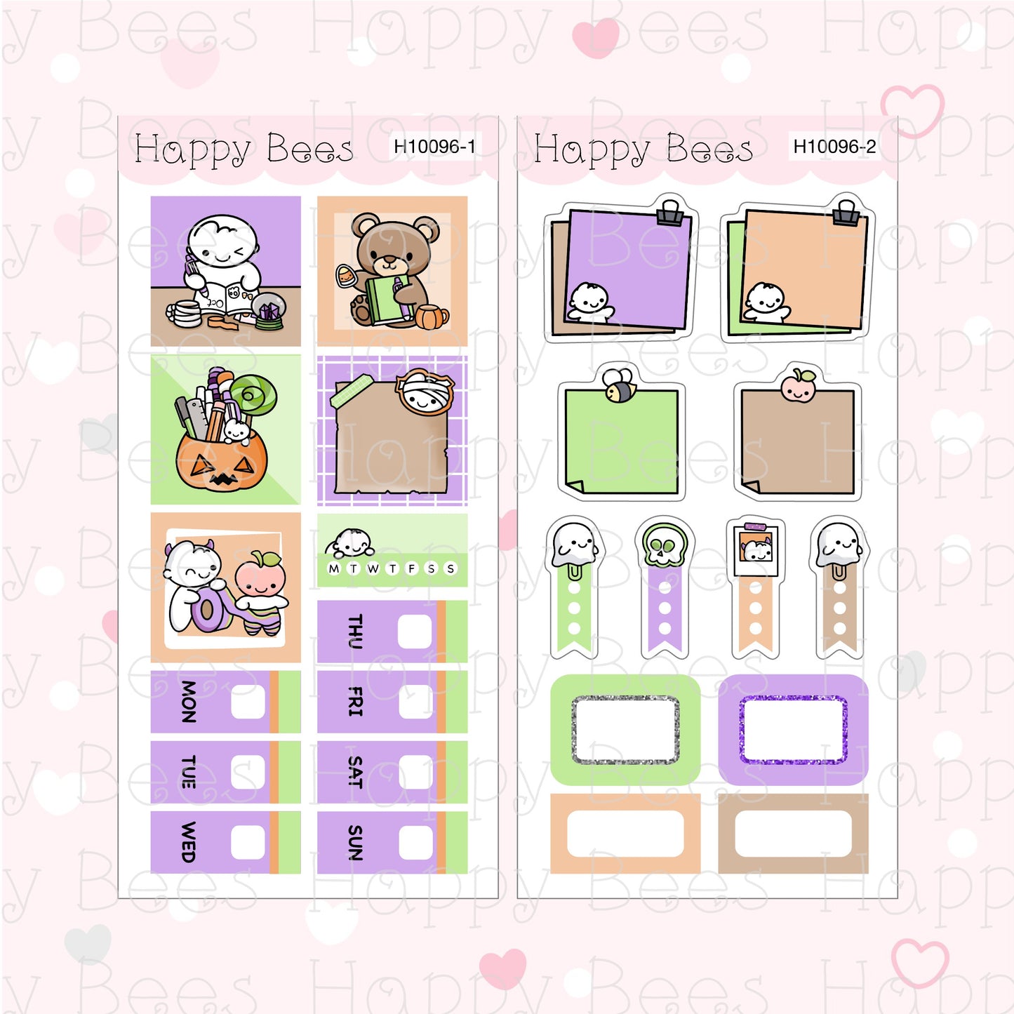 Witchy Planning - Hobonichi Weeks Weekly Planner Sticker Kit H10096