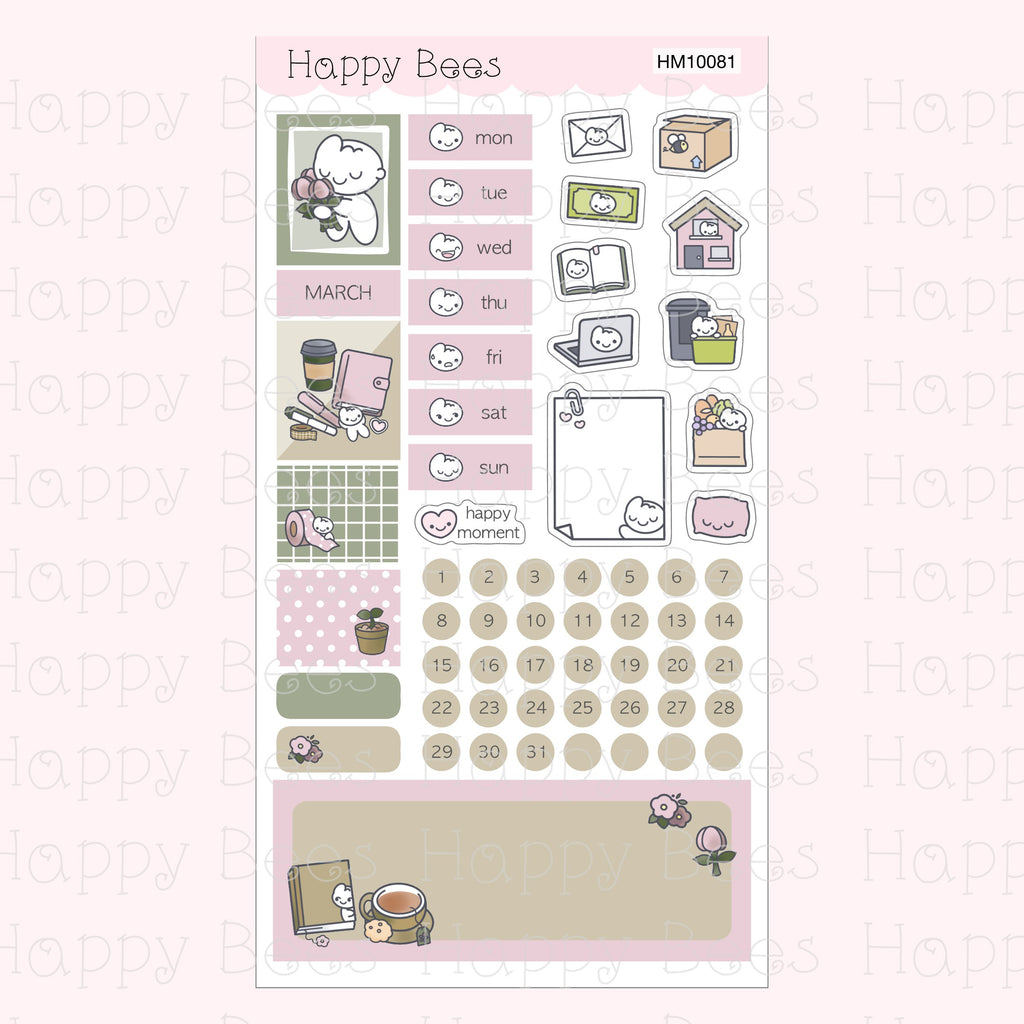 Hobonichi Weeks Monthly Planner Sticker Kit Vol. 3 HM10079-90
