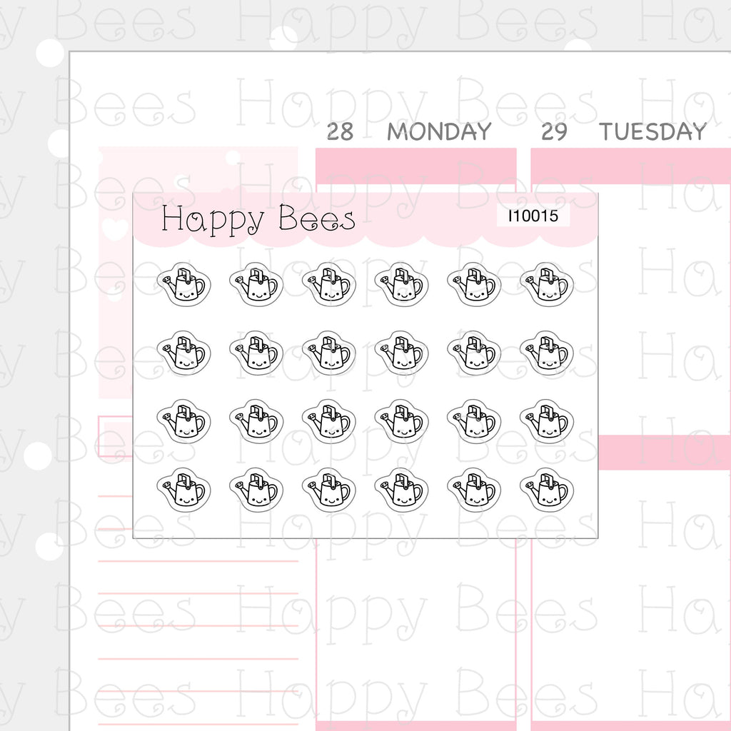 Tiny Minimal Icons / Chores - Cute Doodles Planner Stickers I10015