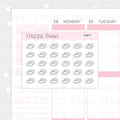 Tiny Minimal Icons / Weather - Cute Doodles Planner Stickers I10017