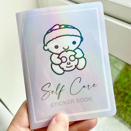 Self Care Sticker Book - Cute Doodles Journal Planner Stickers SB10004