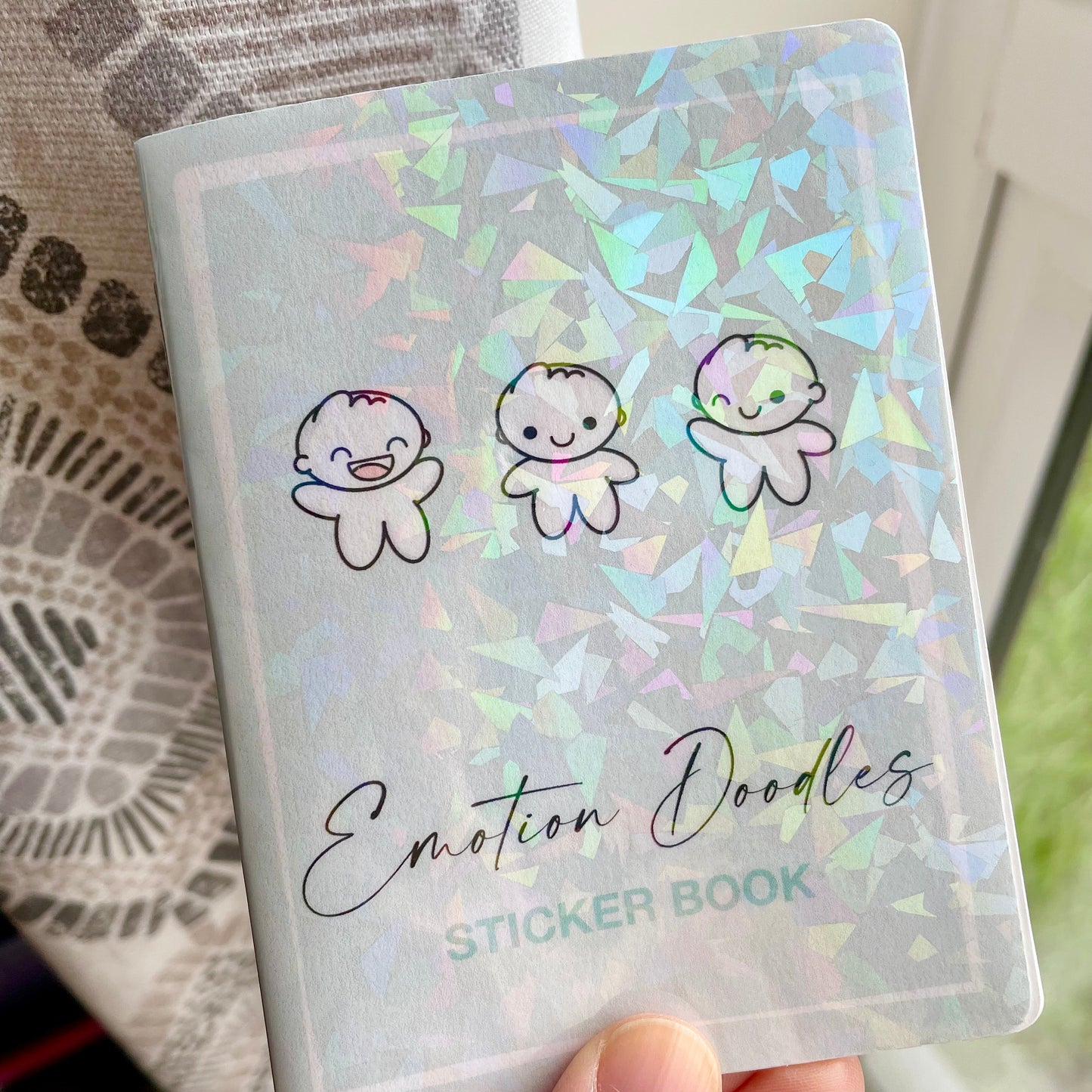 Emotion Doodles Sticker Book - Cute Self Care Journal Planner Stickers SB10006