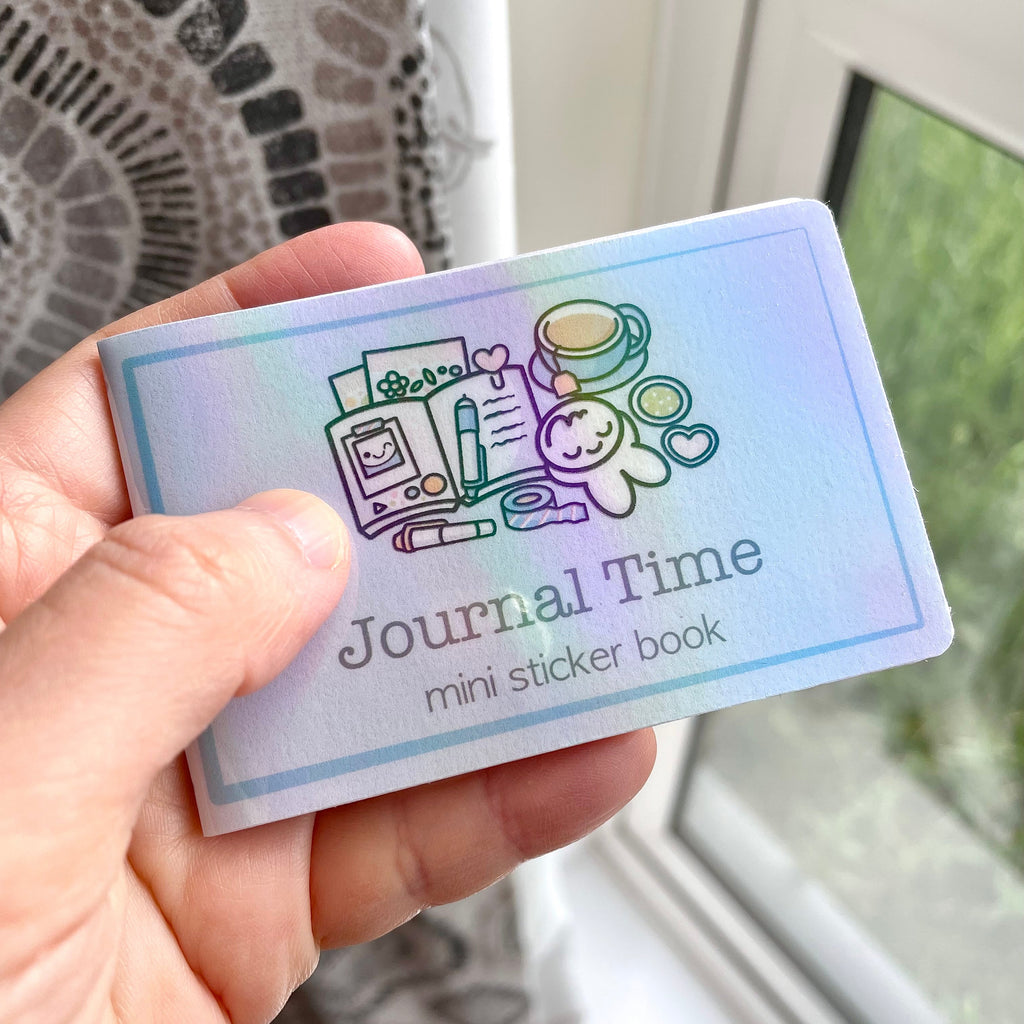 Journal Time Mini Sticker Book - Cute Doodles Planning Planner Stickers SB10008