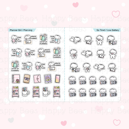 Bestseller Sticker Book - Cute Doodles Journal Planner Stickers SB10002