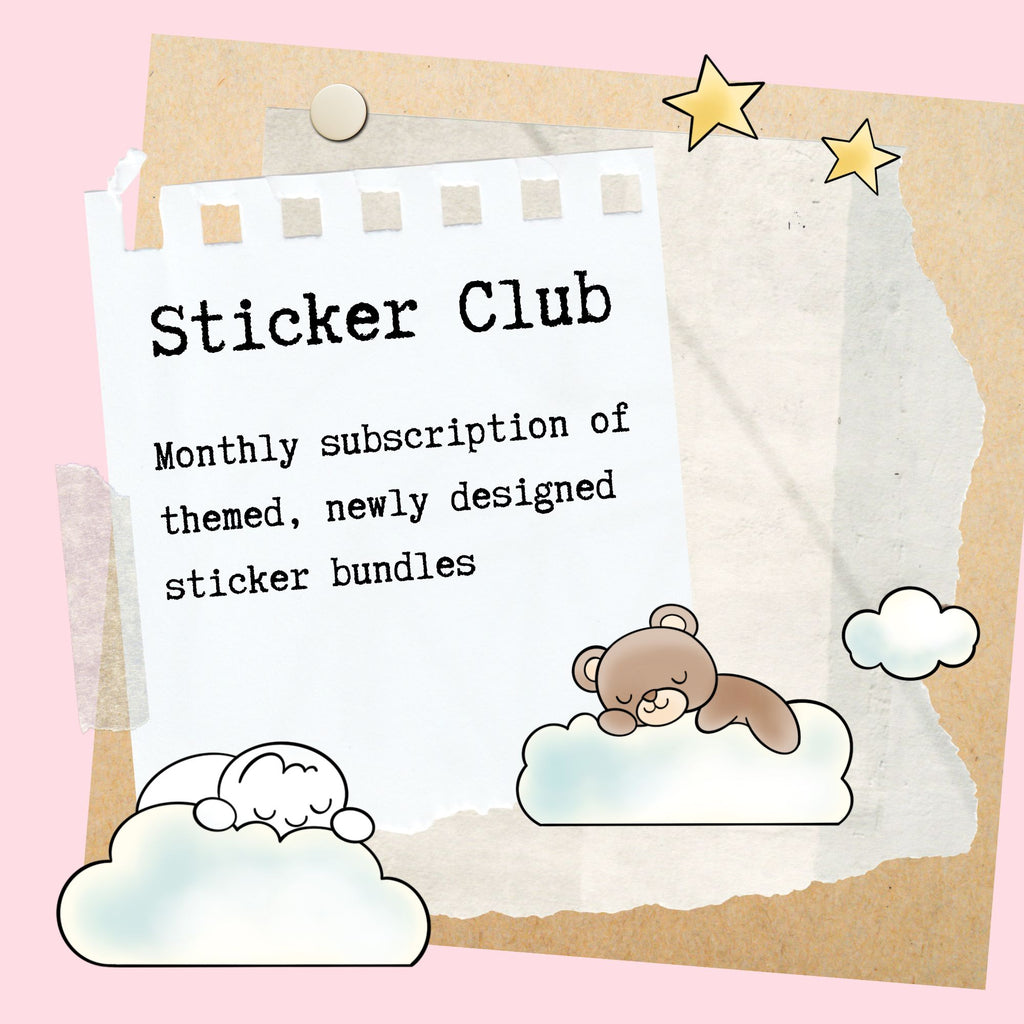Sticker Club - International (for customers outside United Kingdom)
