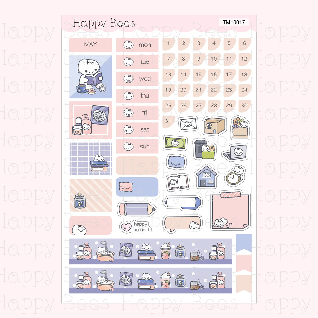 Hobonichi Techo A6 Monthly Planner Sticker Kit Vol. 3 TM10013-24