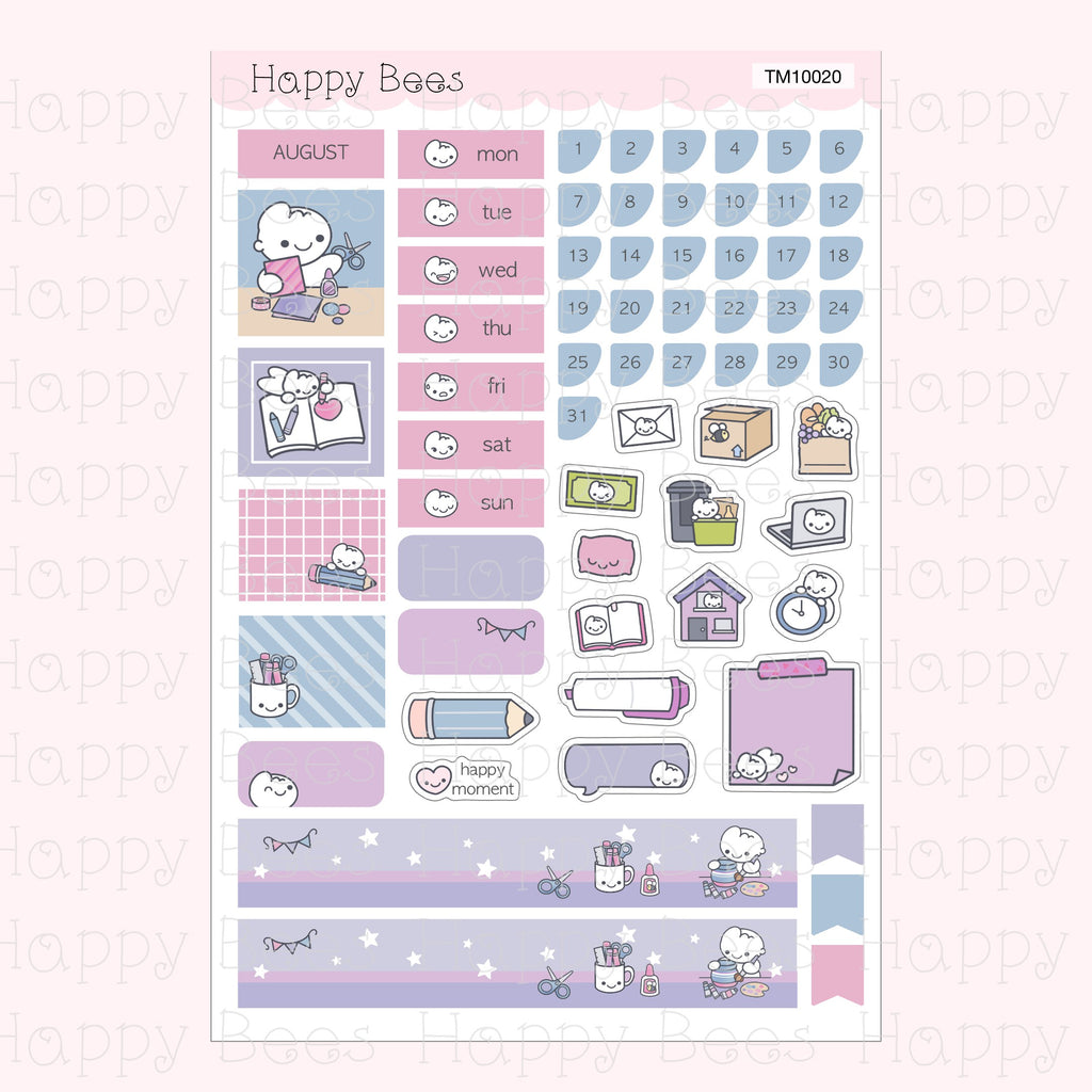 Hobonichi Techo A6 Monthly Planner Sticker Kit Vol. 3 TM10013-24
